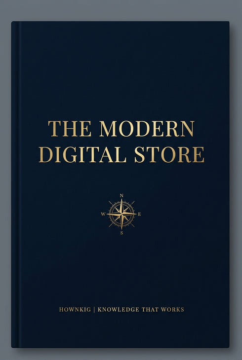 The Modern Digital Store - eBook Cover