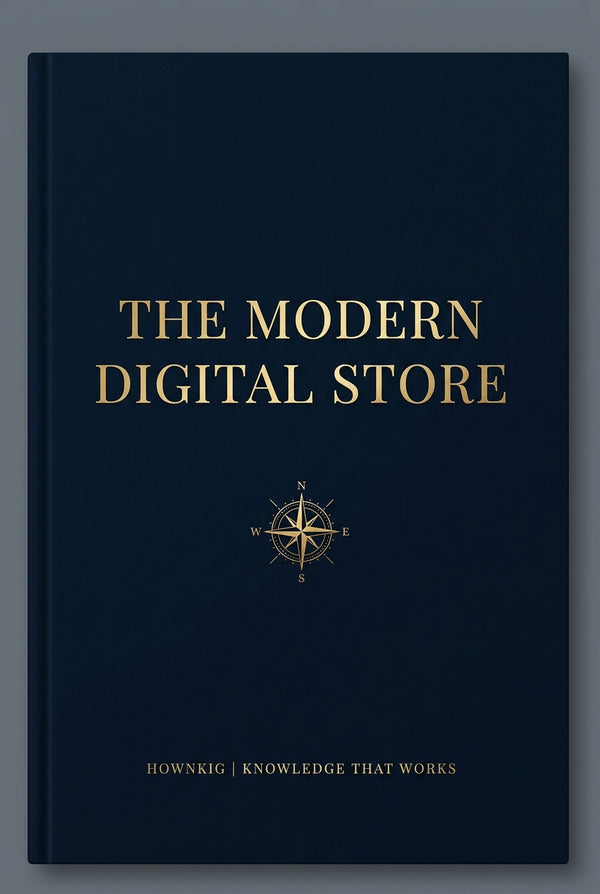 The Modern Digital Store - eBook Cover