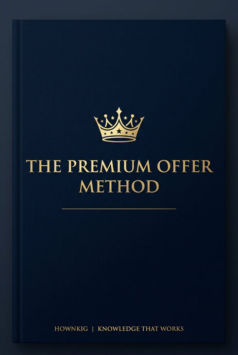The Premium Offer Method - eBook Cover