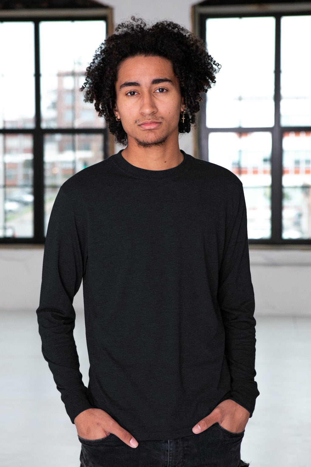 Unisex Eco-Triblend Long Sleeve Tee