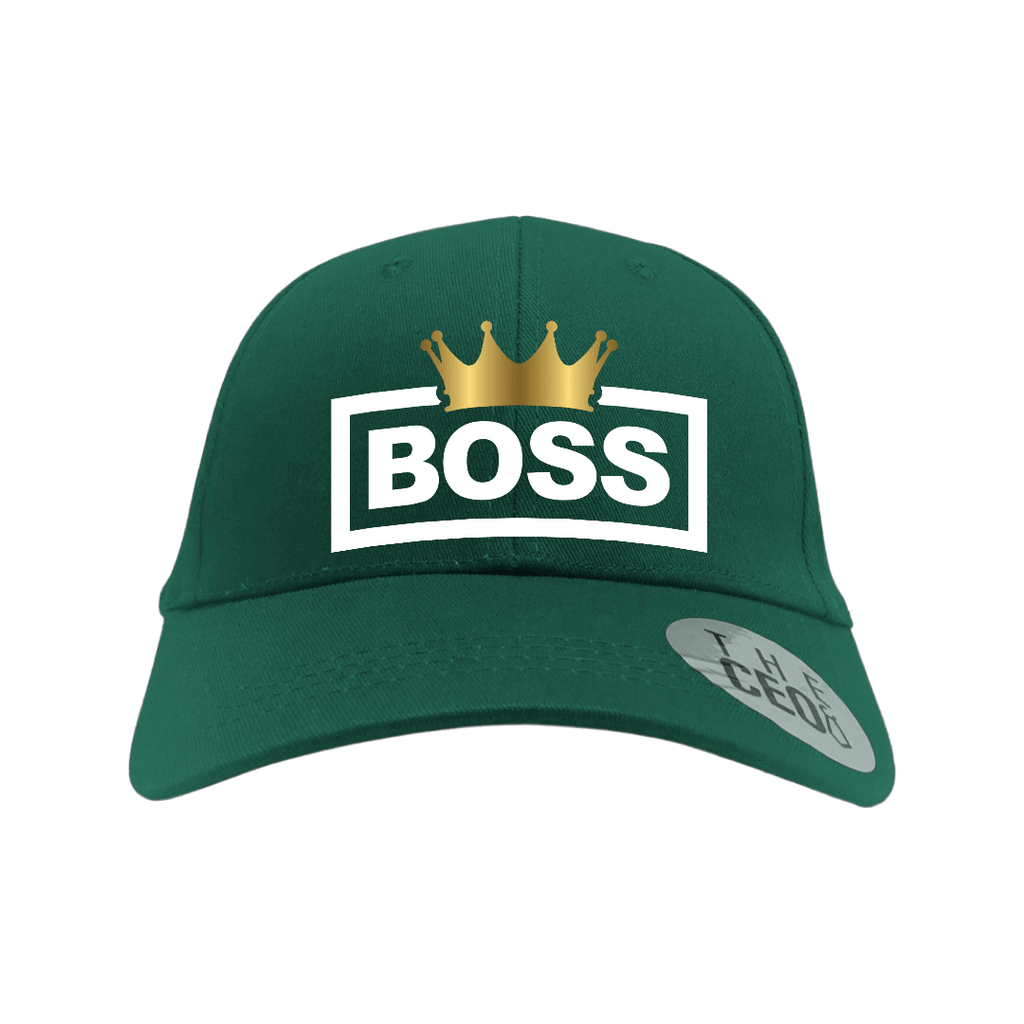 Boss Crown Embroidered Baseball Cap