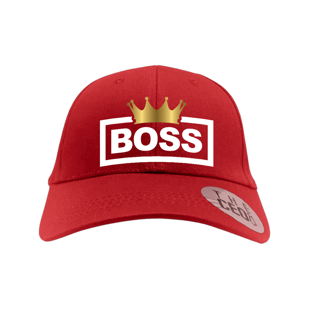 Boss Crown Embroidered Baseball Cap