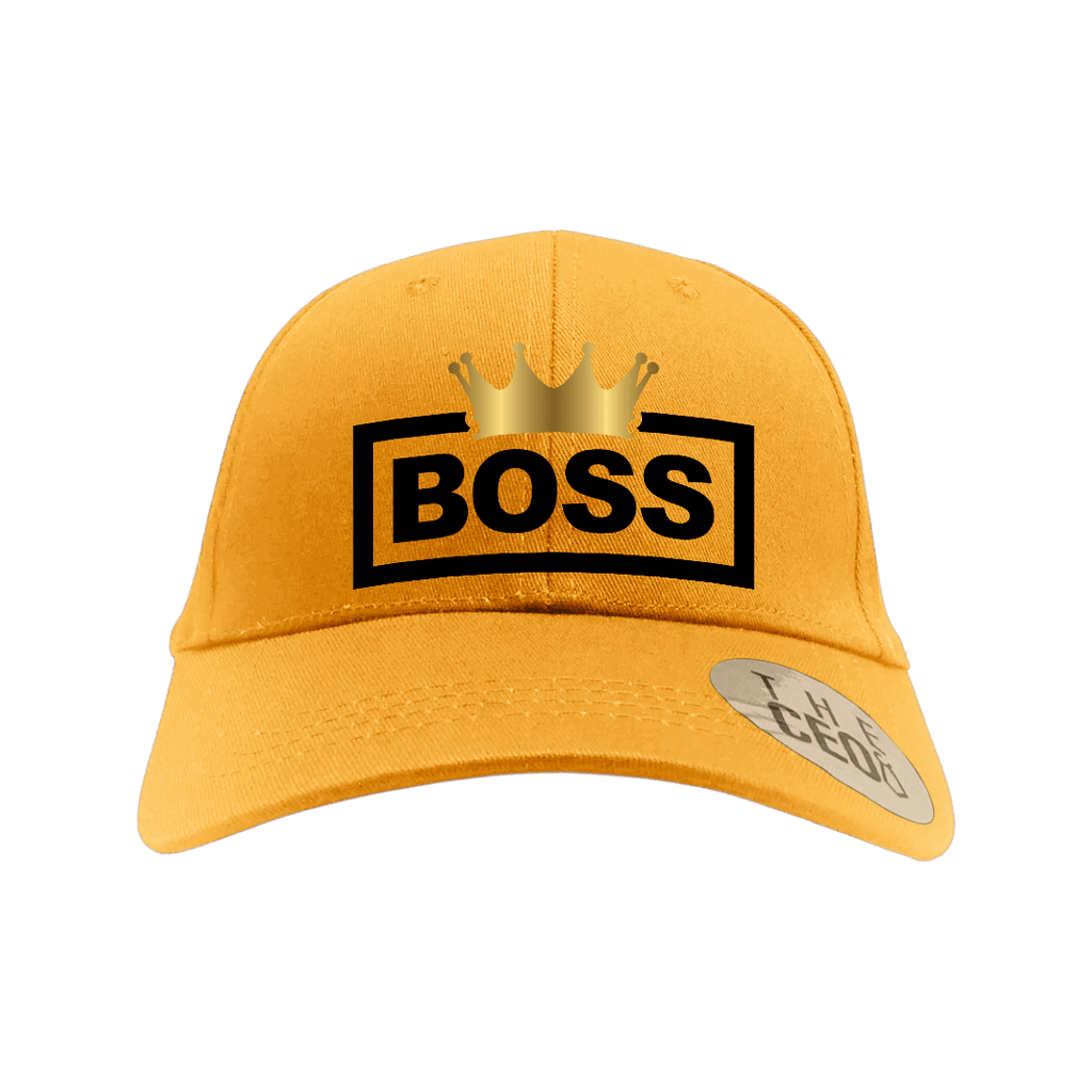 Boss Crown Embroidered Baseball Cap